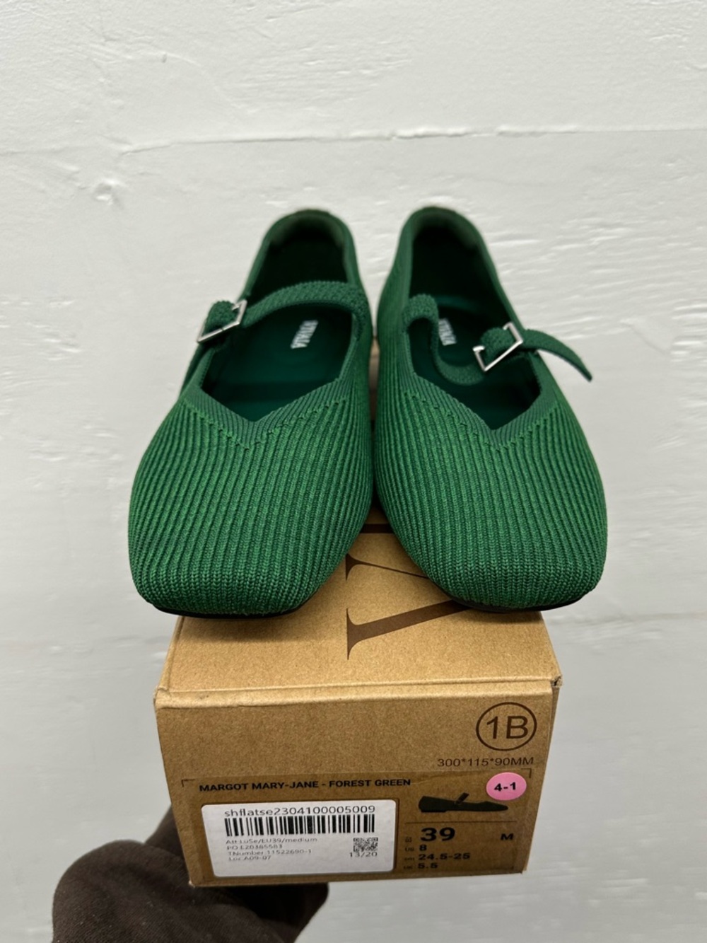 Vivaia Margot Mary Jane - forest green